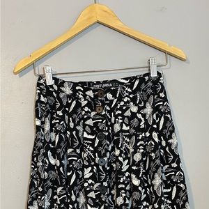 Disturbia Midi Skirt with Earth Magick Print